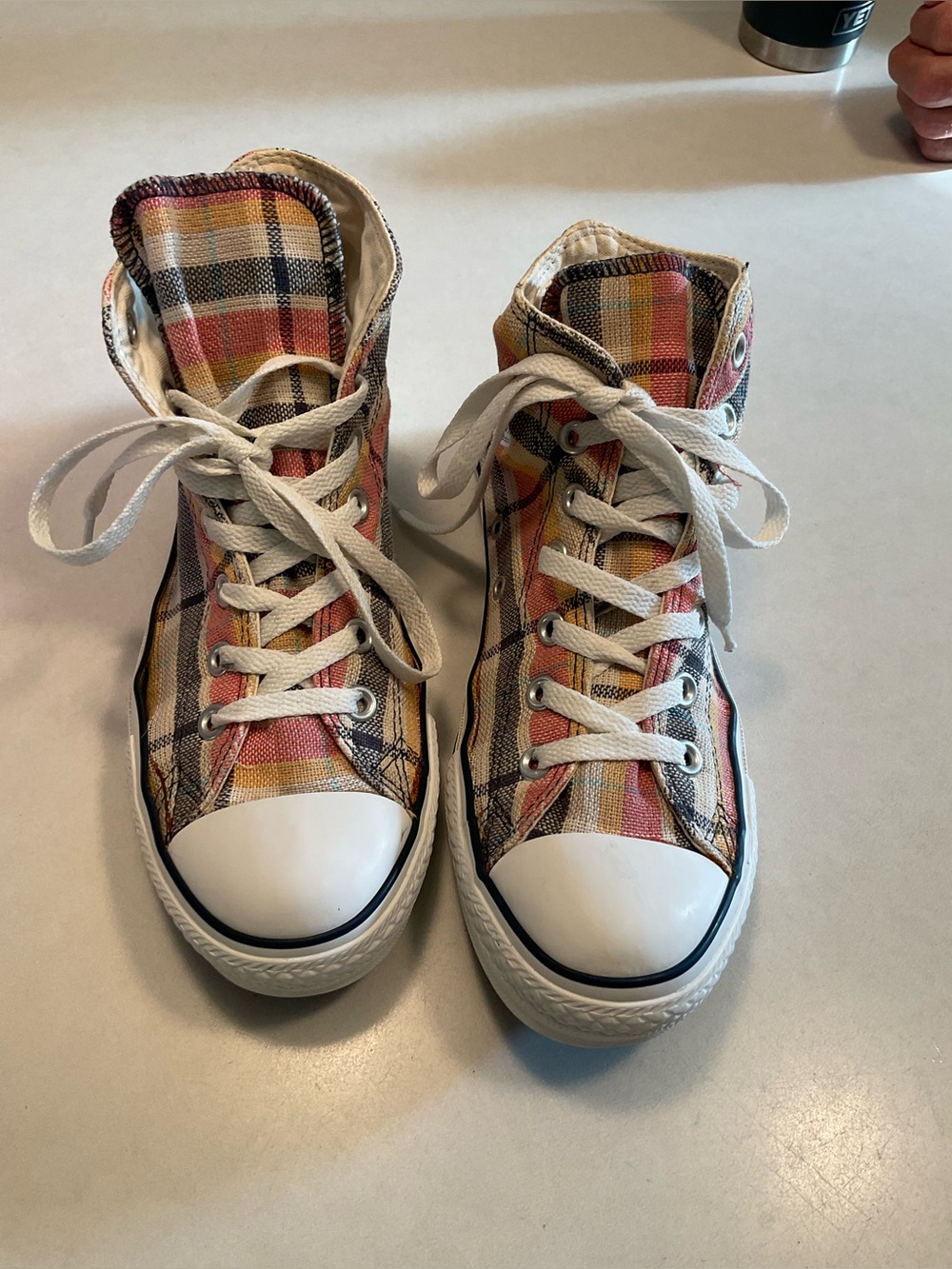 Converse Chuck Taylor All Star Plaid High Top Sneaker
